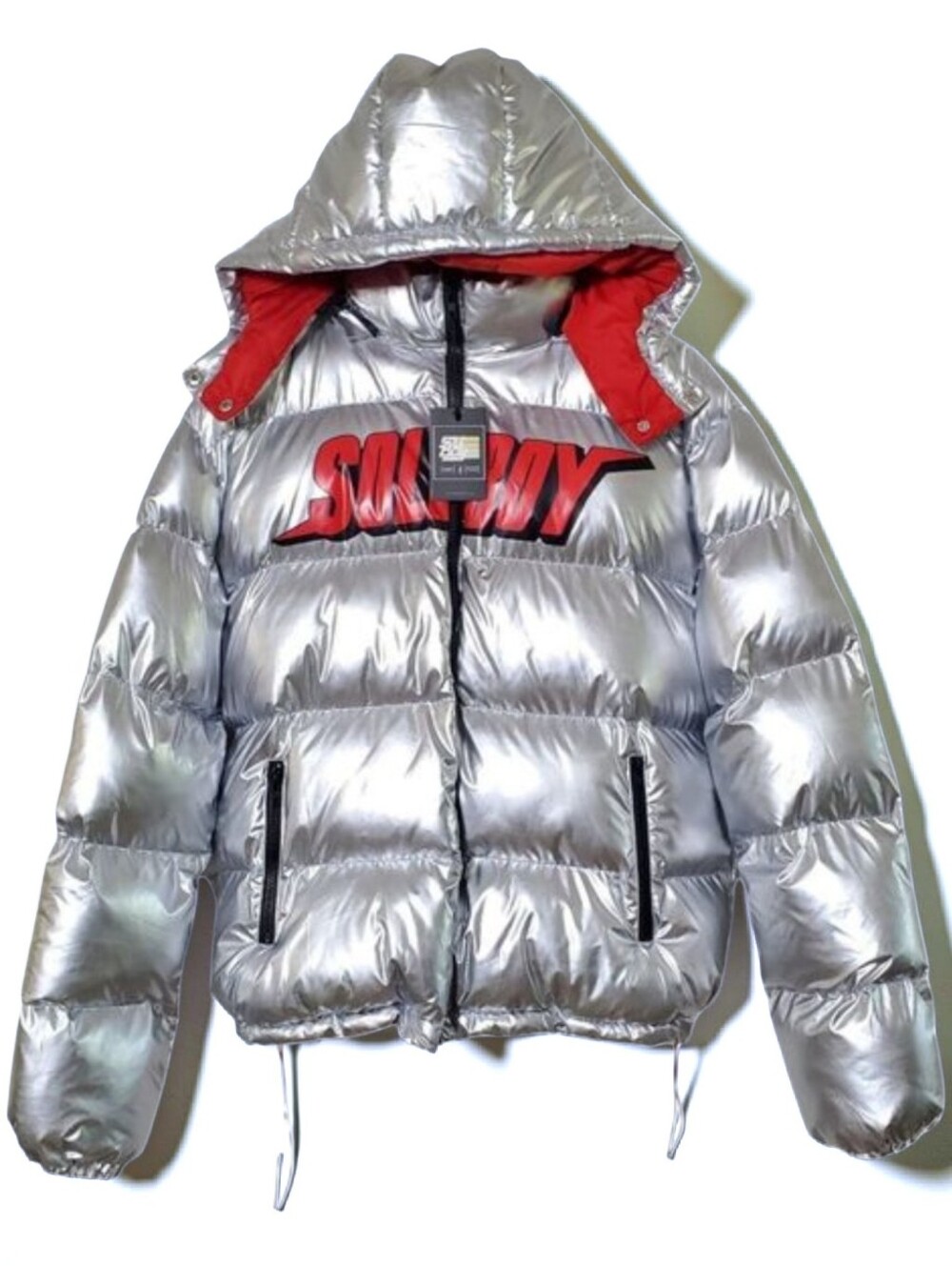 Soleboy Bloody Chrome Bubble Jacket Size S Puffer Streetwear Hip Hop Mens